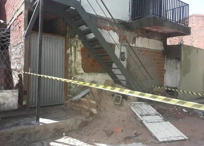 Residência onde o corpo foi encontrado