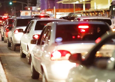 Vários motoristas de aplicativo participaram da manifestação