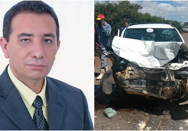 Ex-prefeito da cidade de Marcolândia morre em grave acidente na PI 142