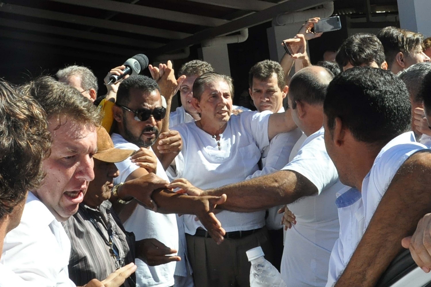 João de Deus chega a casa Dom Inácio de Loyola, em Abadiânia