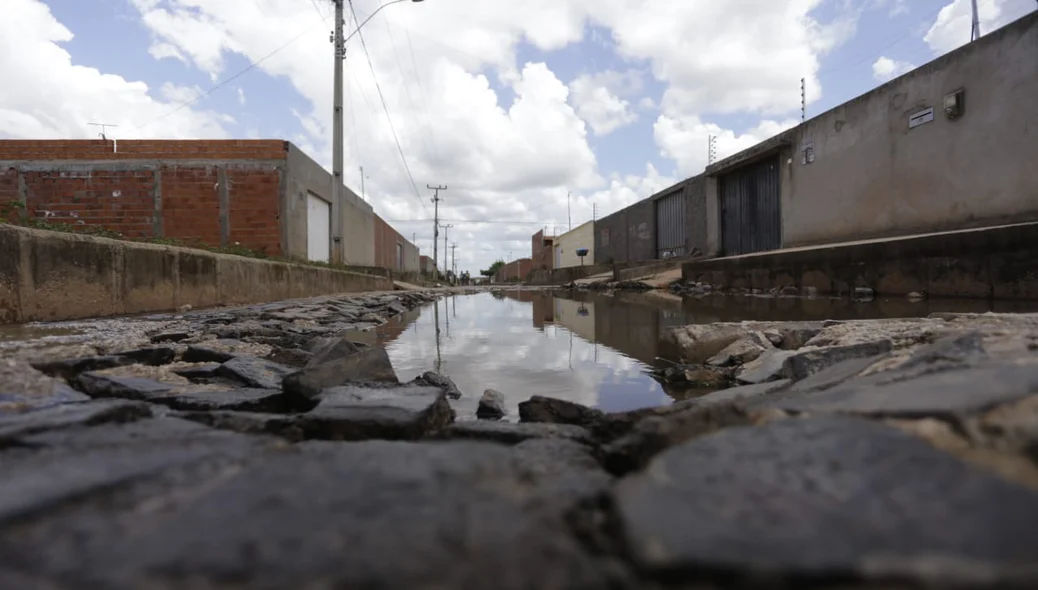 Rua alagada