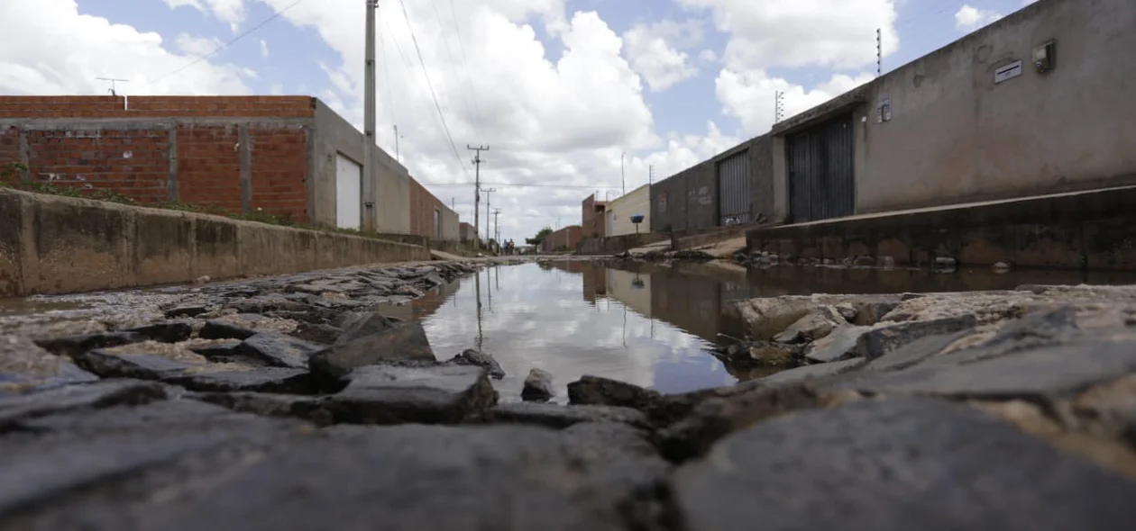 Rua alagada