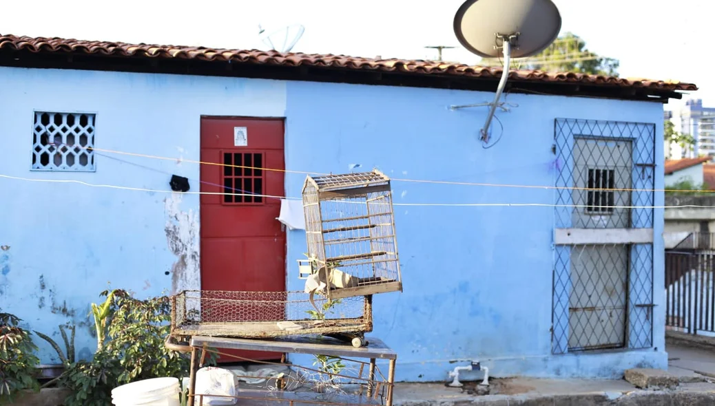 Casa no local onde vítima sofreu tentativa de homicídio