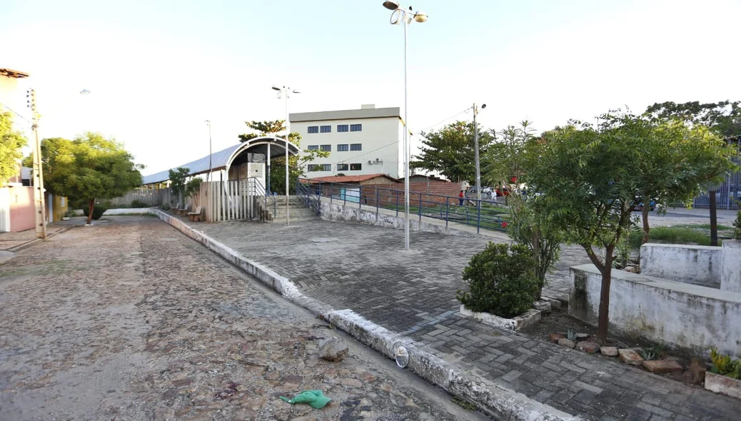 Local onde vítima sofreu tentativa de homicídio