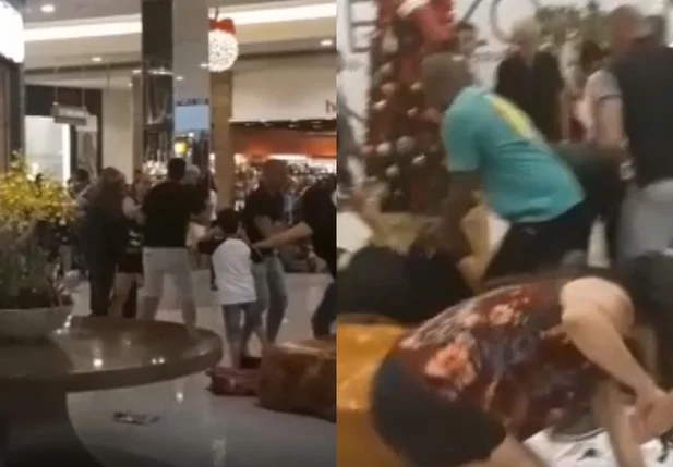 Confusão em shopping no Rio de Janeiro