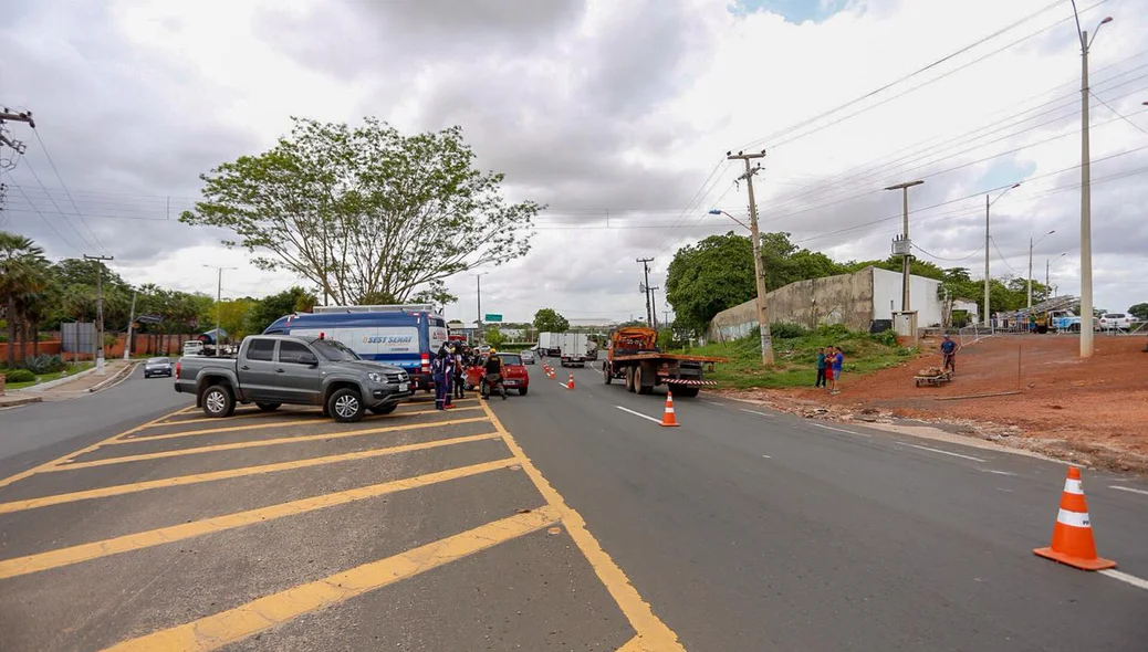 Operação na BR 343