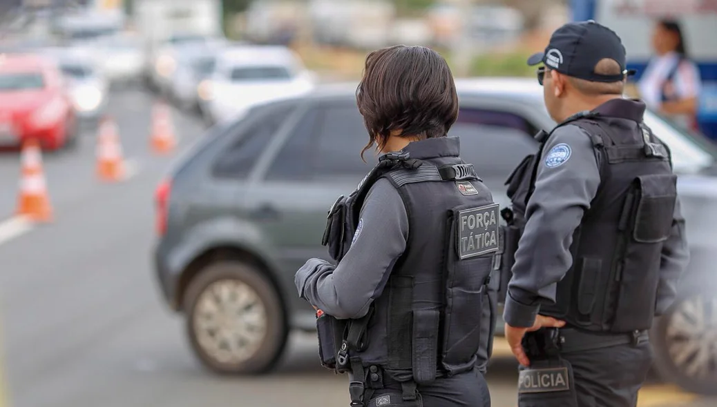 Policiais da Secretaria de Segurança 