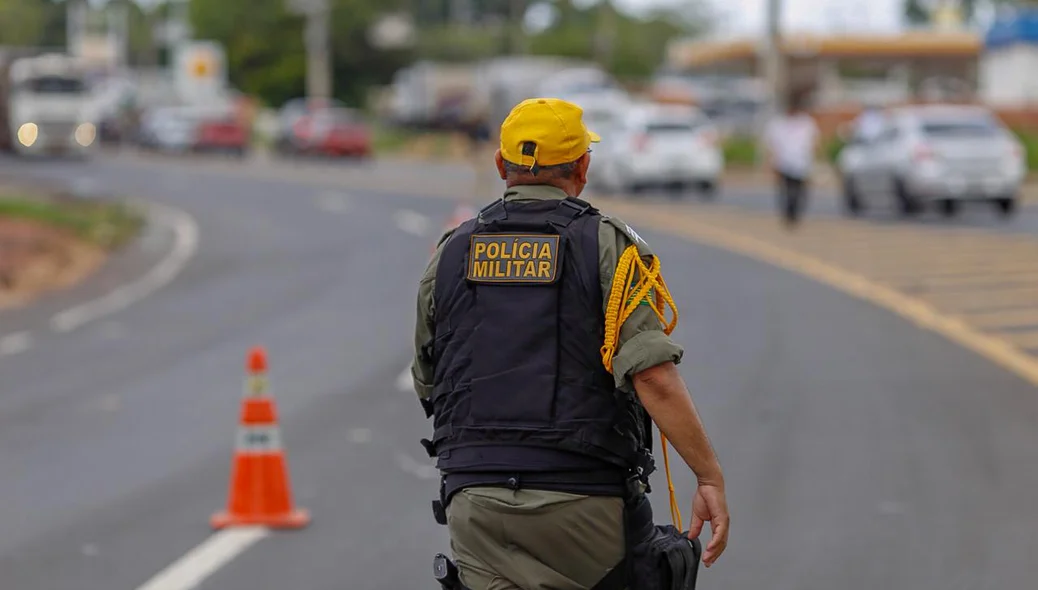Policial do Batalhão de Polícia Rodoviária Estadual 