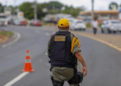 Policial do Batalhão de Polícia Rodoviária Estadual 