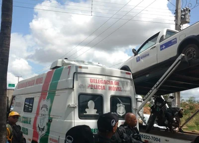 Veículo da Prefeitura de Teresina apreendido em operação