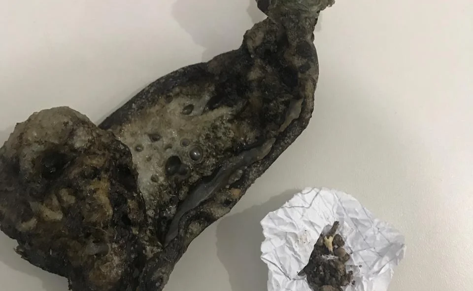 Material utilizado pelo acusado