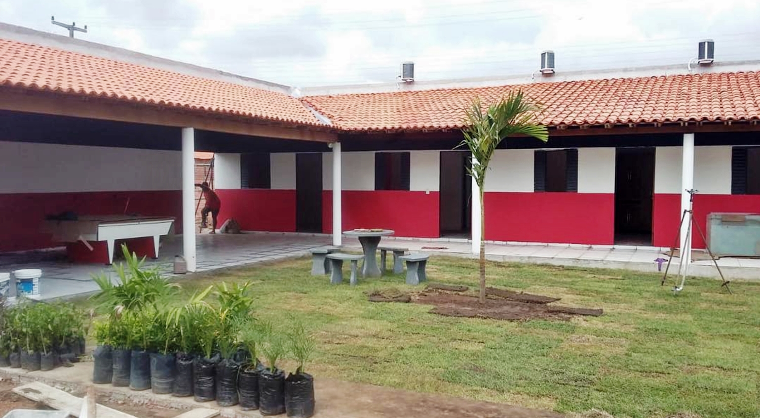 Novos alojamentos do River