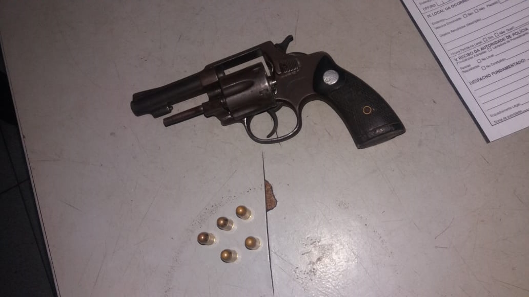 Arma encontrada com Wendel 