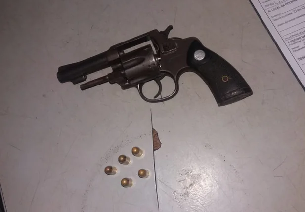 Arma encontrada com Wendel 