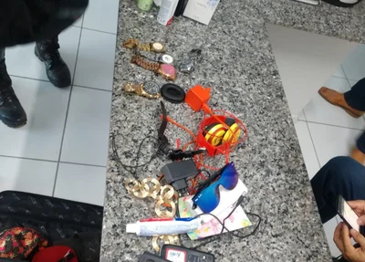 Objetos apreendidos 