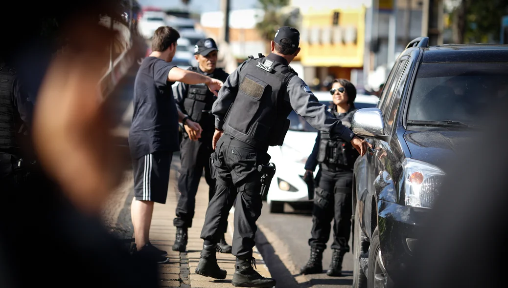 Operação da Polícia  