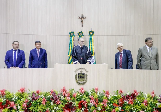 Posse de Abelardo Pio Vilanova como presidente do TCE-PI
