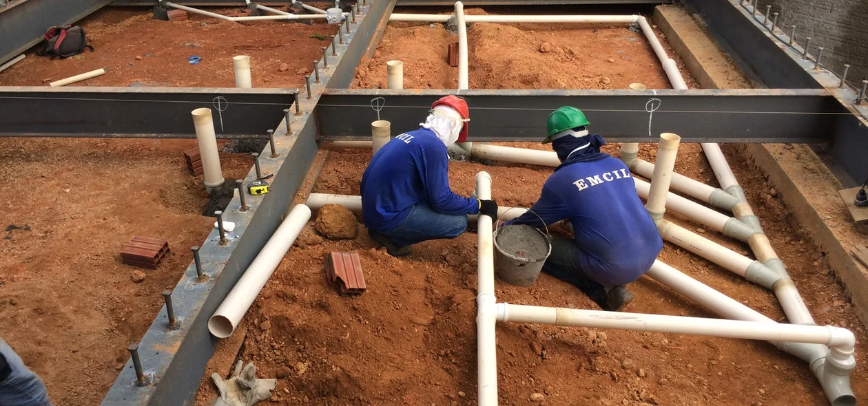 Cerca de 60 operários participaram da construção do museu