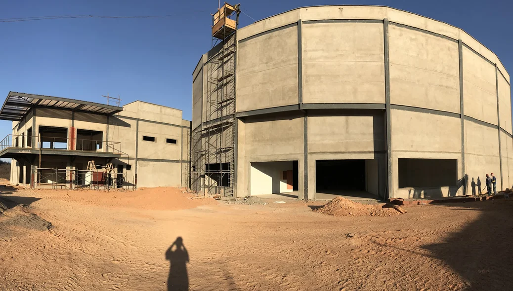 O Museu da Natureza começa a tomar forma 