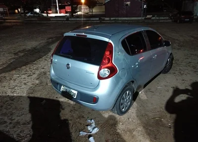 Veículo Fiat Attractive que foi roubado