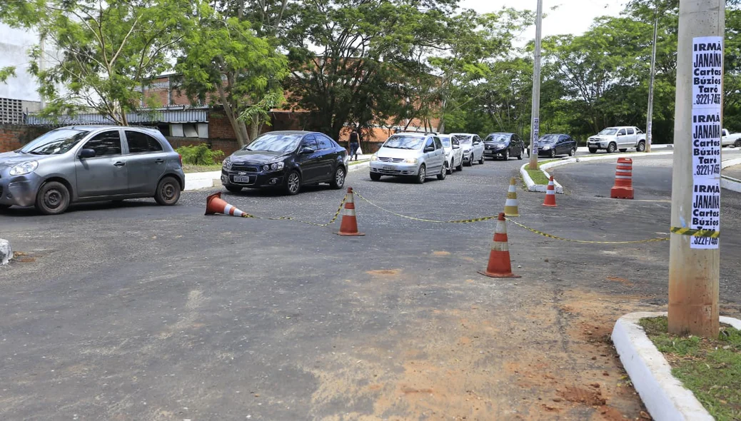 Desvio na Avenida Maranhão