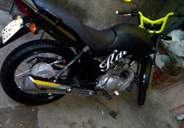 Motocicleta roubada