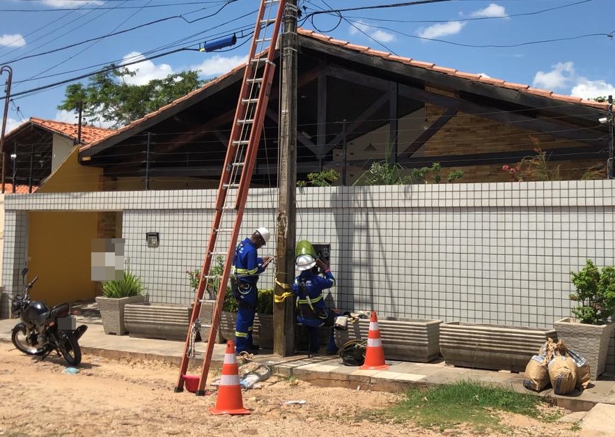 Inspeção realizada pela equipe da Cepisa