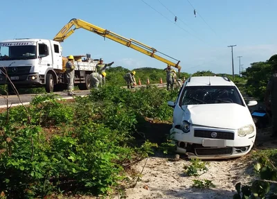 Carro conduzido pela mãe da vítima