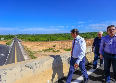 Wellington Dias faz vistoria em Rodoanel de Teresina