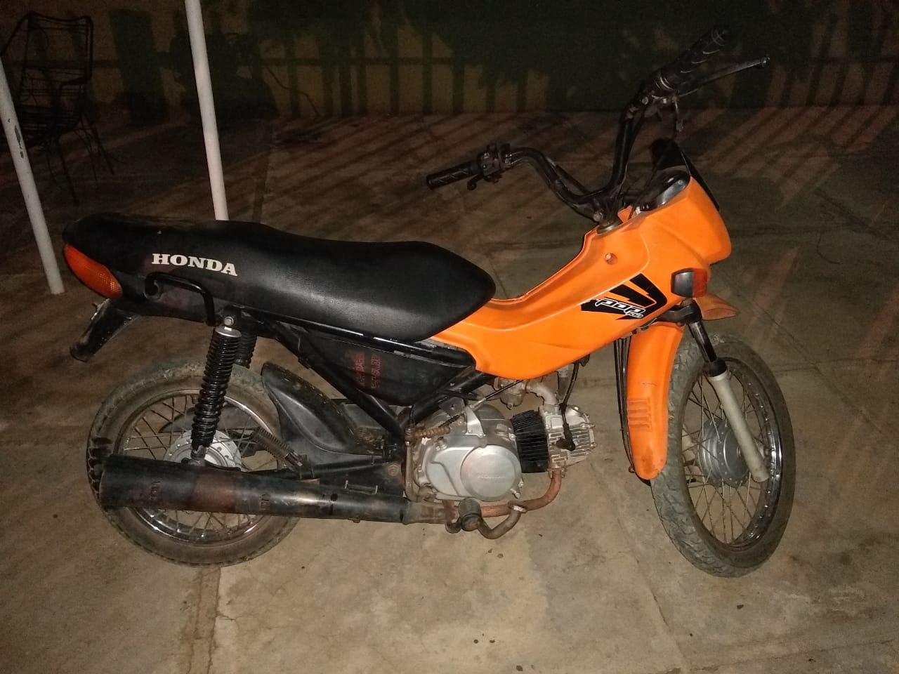 A motocicleta foi furtada nessa quarta-feira (26) em Angical