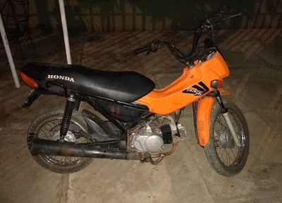 A motocicleta foi furtada nessa quarta-feira (26) em Angical