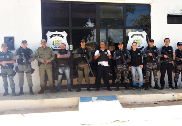 Equipe de policiamento da ação integrada