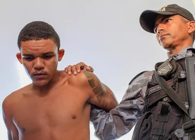 Wesley foi preso por uma equipe do 5º BPM