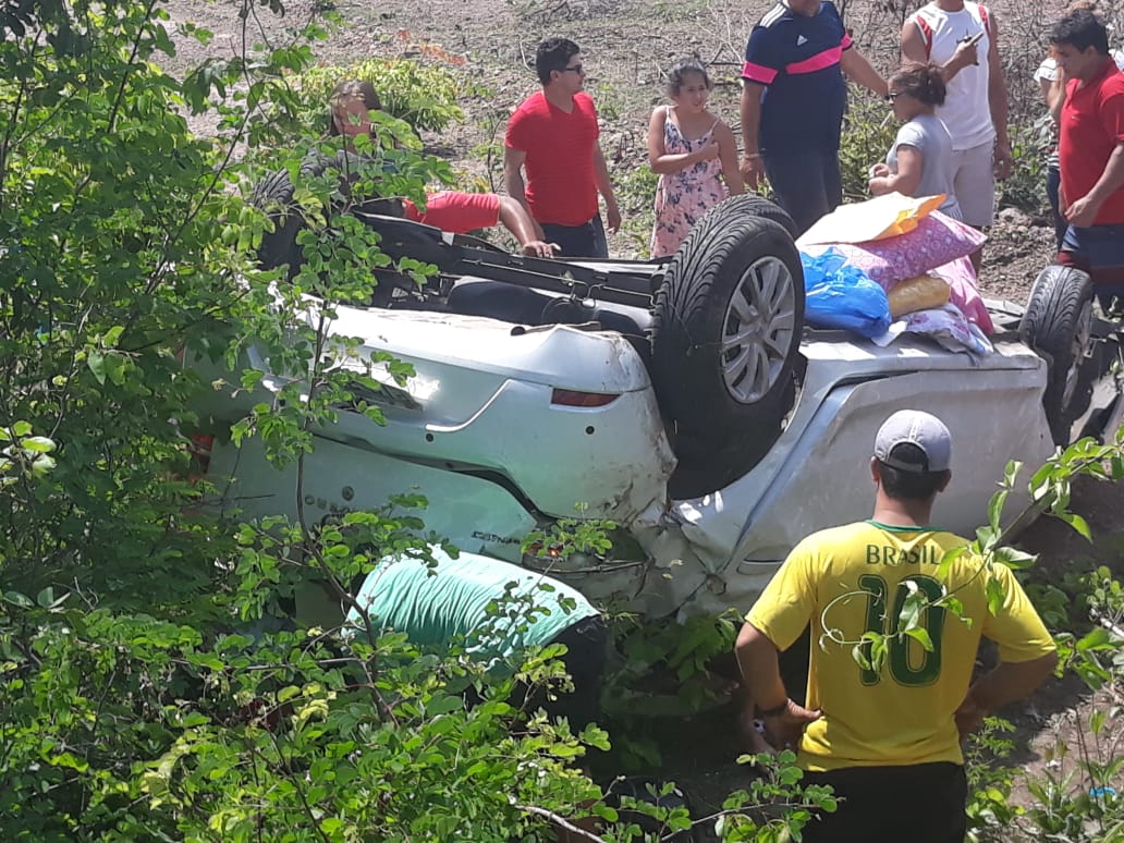Acidente no trecho da BR-343