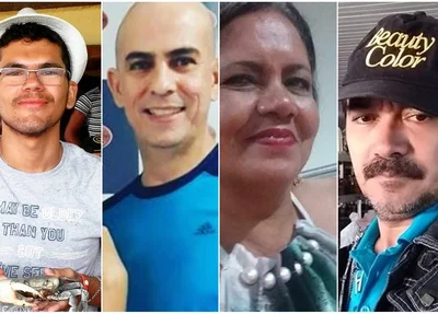 Rayron, Macelo, Tânia e Adroaldo