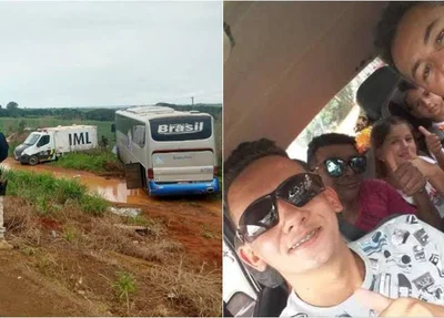 Vítimas de acidente na BR 020 em Goiás