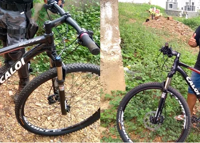 Devolução de bicicleta furtada no centro de Picos após ser abandonada em cemitério 