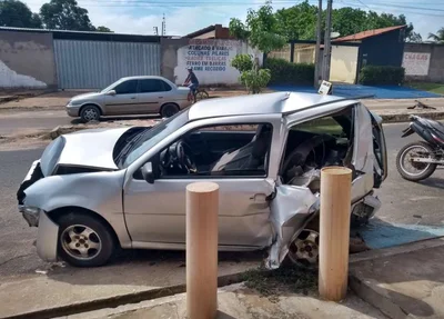 Situação do veículo após acidente