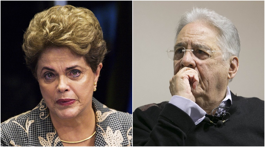 Dilma Rousseff e Fernando Henrique Cardoso