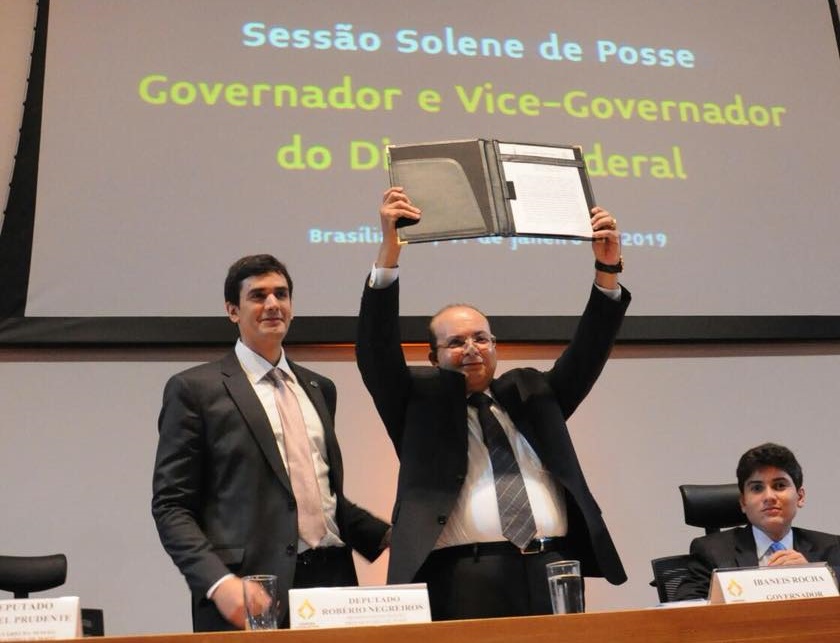 Posse de Ibaneis Rocha
