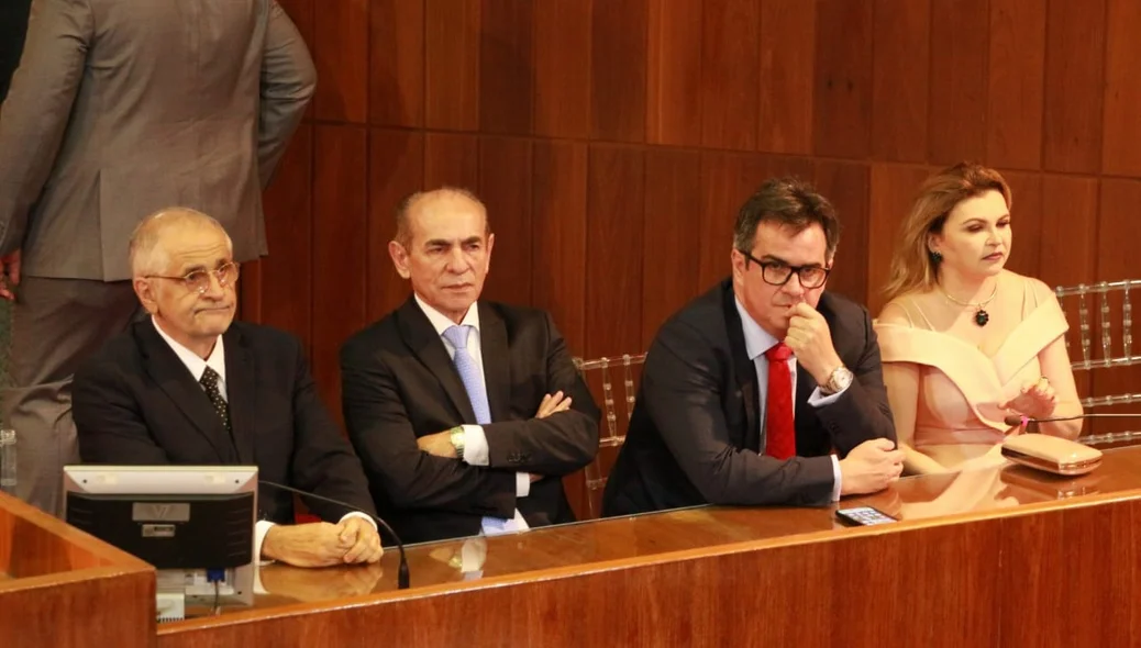 Senadores Marcelo Castro e Ciro Nogueira