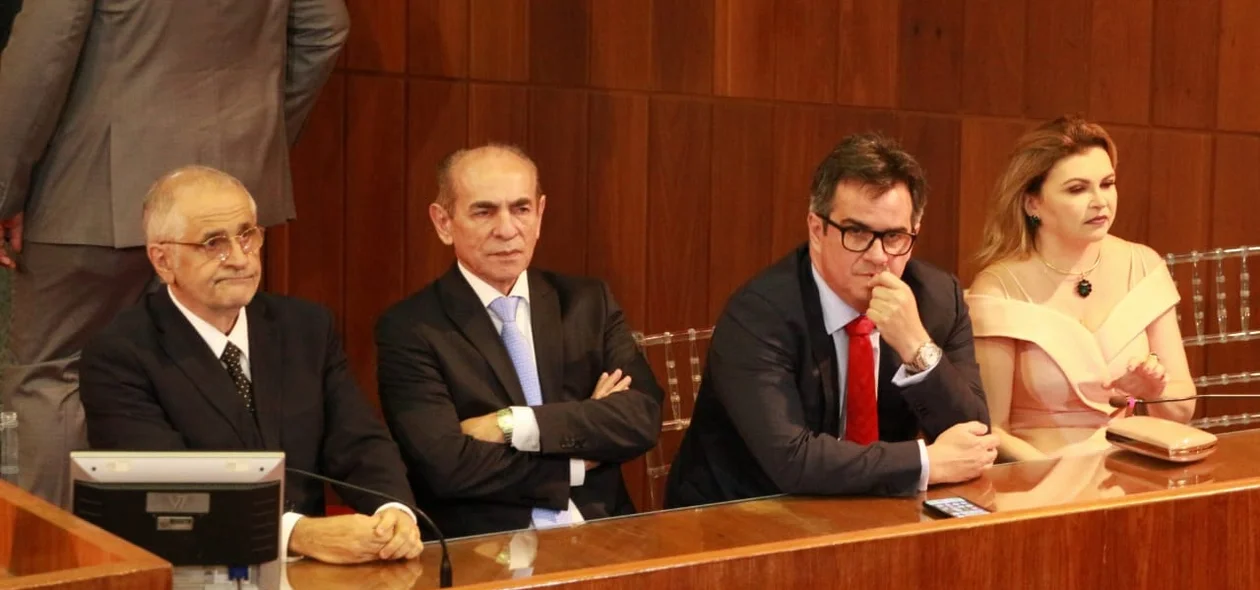 Senadores Marcelo Castro e Ciro Nogueira