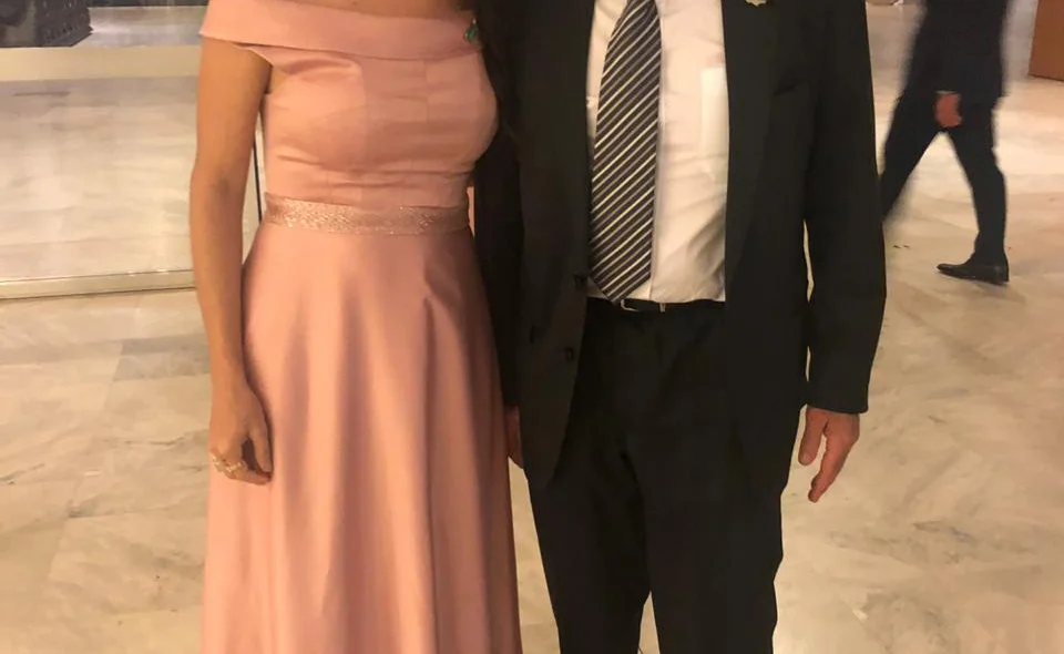 Rubenita Lessa e General Augusto Heleno