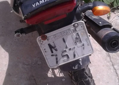 Motocicleta encontrada abandonada em Luís Correia
