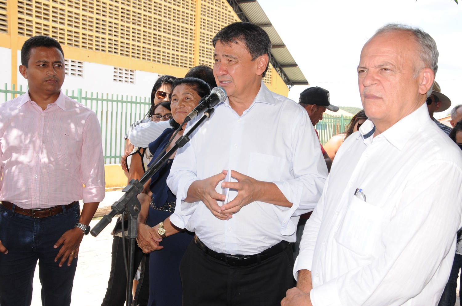Wellington Dias discursando