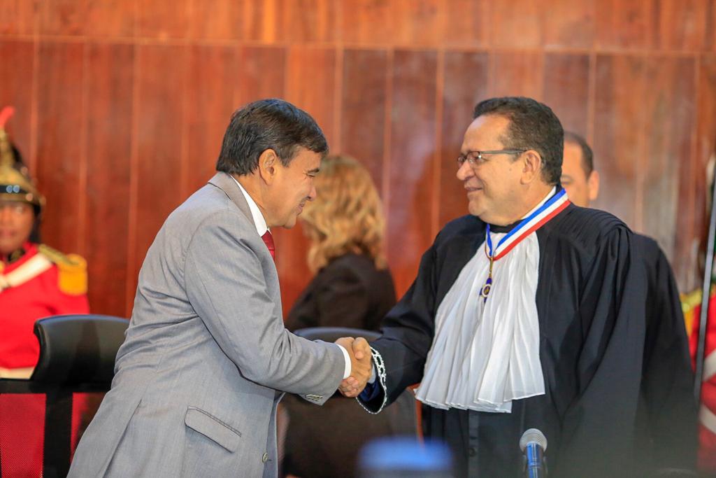 Wellington Dias e Sebastião Ribeiro Martins