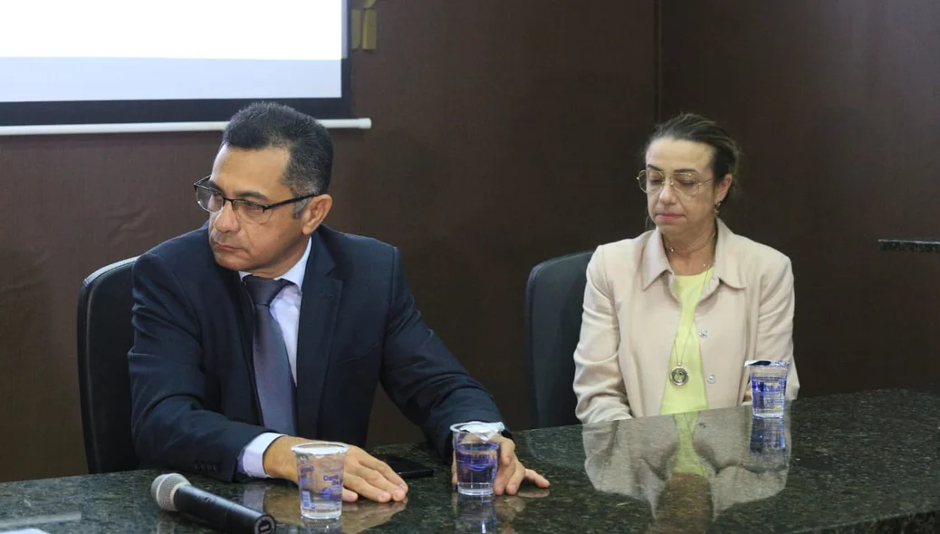 Rubens Perreira e Delegada Delegada Eugênia Villa 