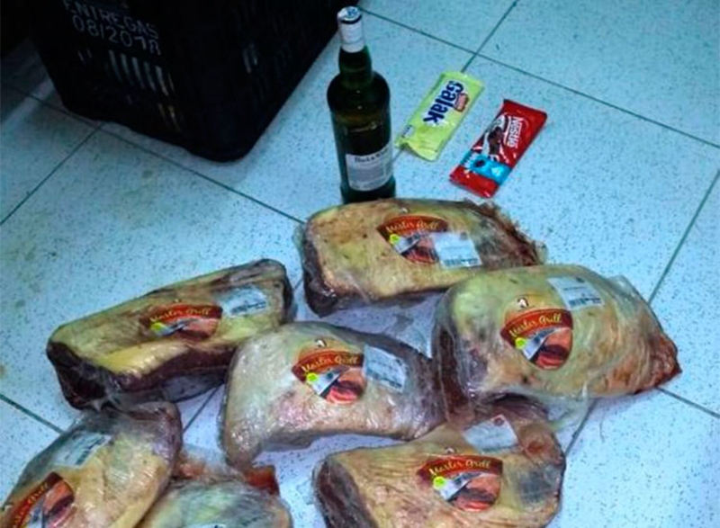 Material furtado por jovem em Parnaíba