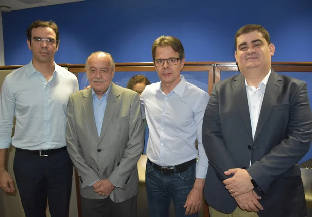 Delano Rocha, Freitas Neto, Mário Lacerda e Júlio Cesar Filho