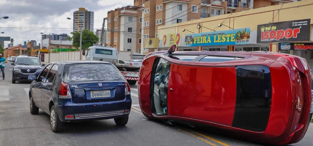 O transitou ficou um pouco congestionado 